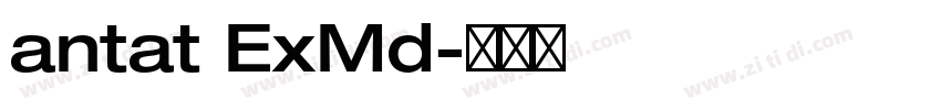 antat ExMd字体转换